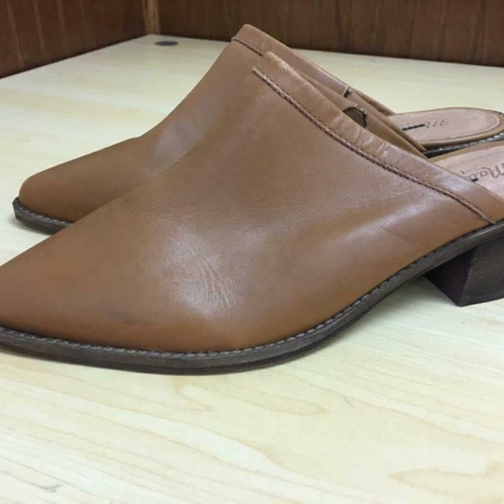! Madewell $168 The Robin Mule C0281 Slides Shoes